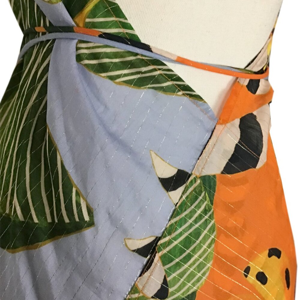 Farm Rio Striped Bananas Cover-Up Dress - Picture 10 of 14